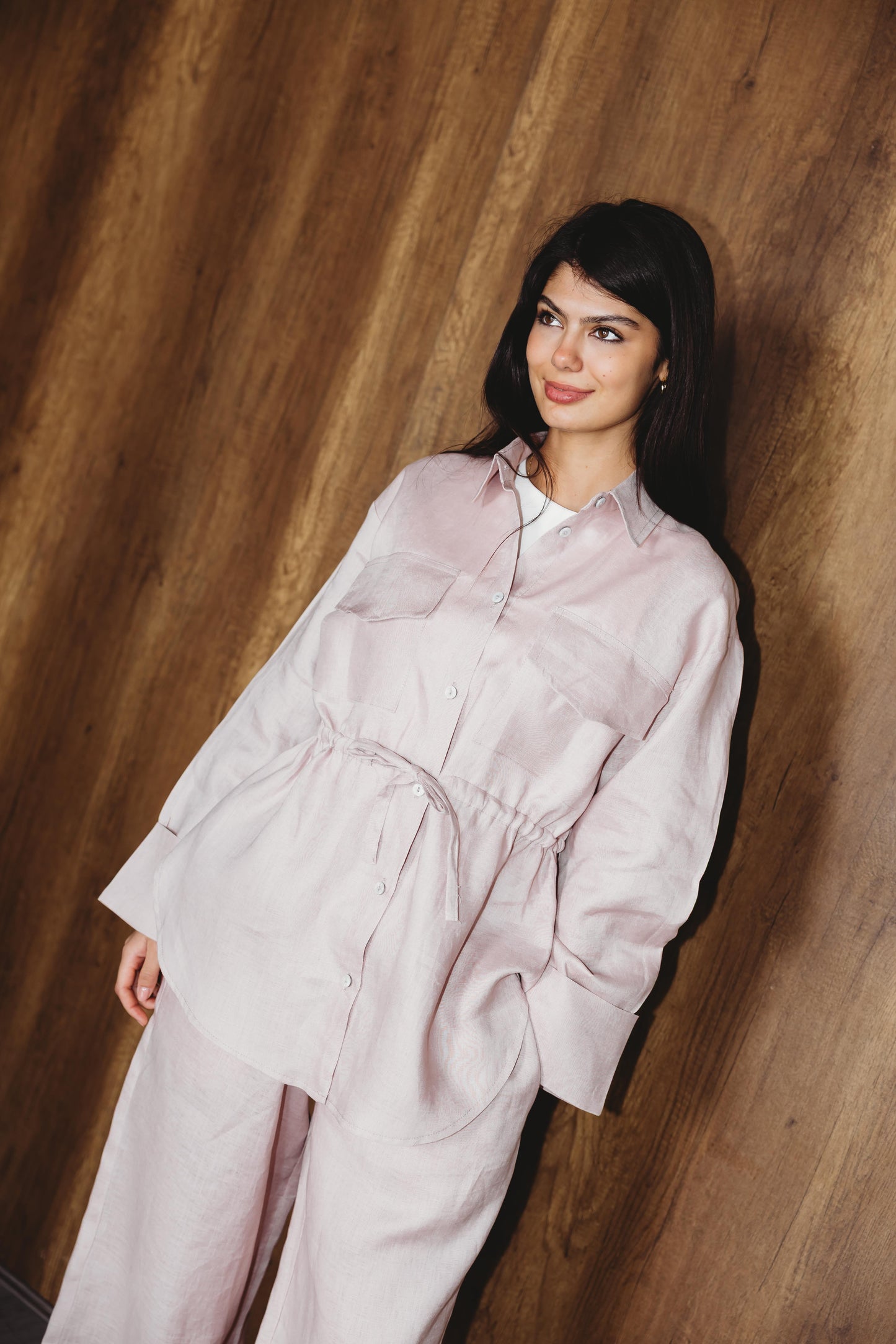 ASMC Signature Linen Set - Blush