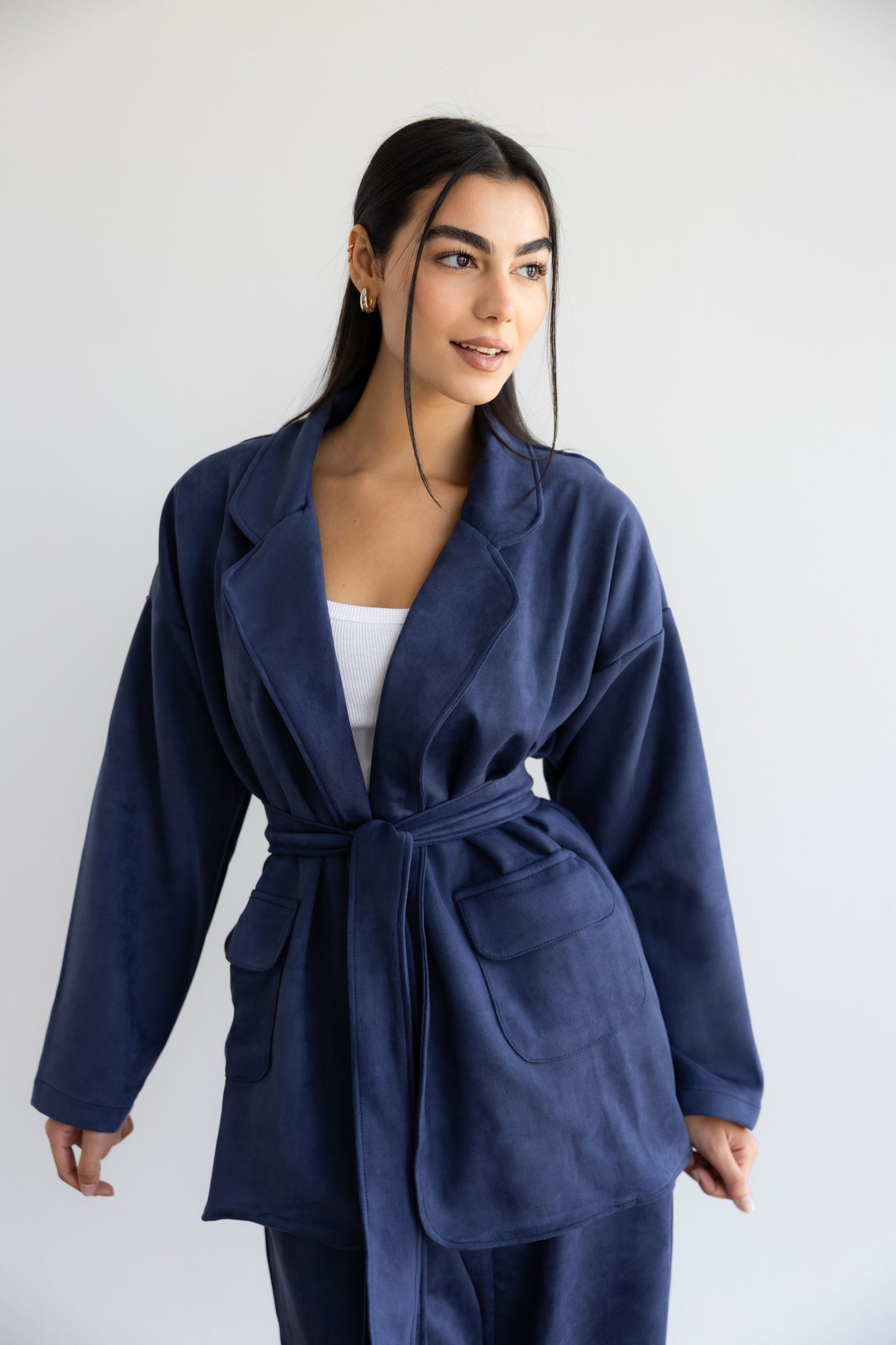 The Velvet Set In Navy