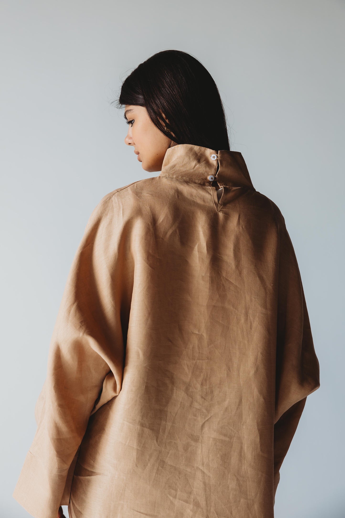 Pure Linen Luxe Drape - Sand