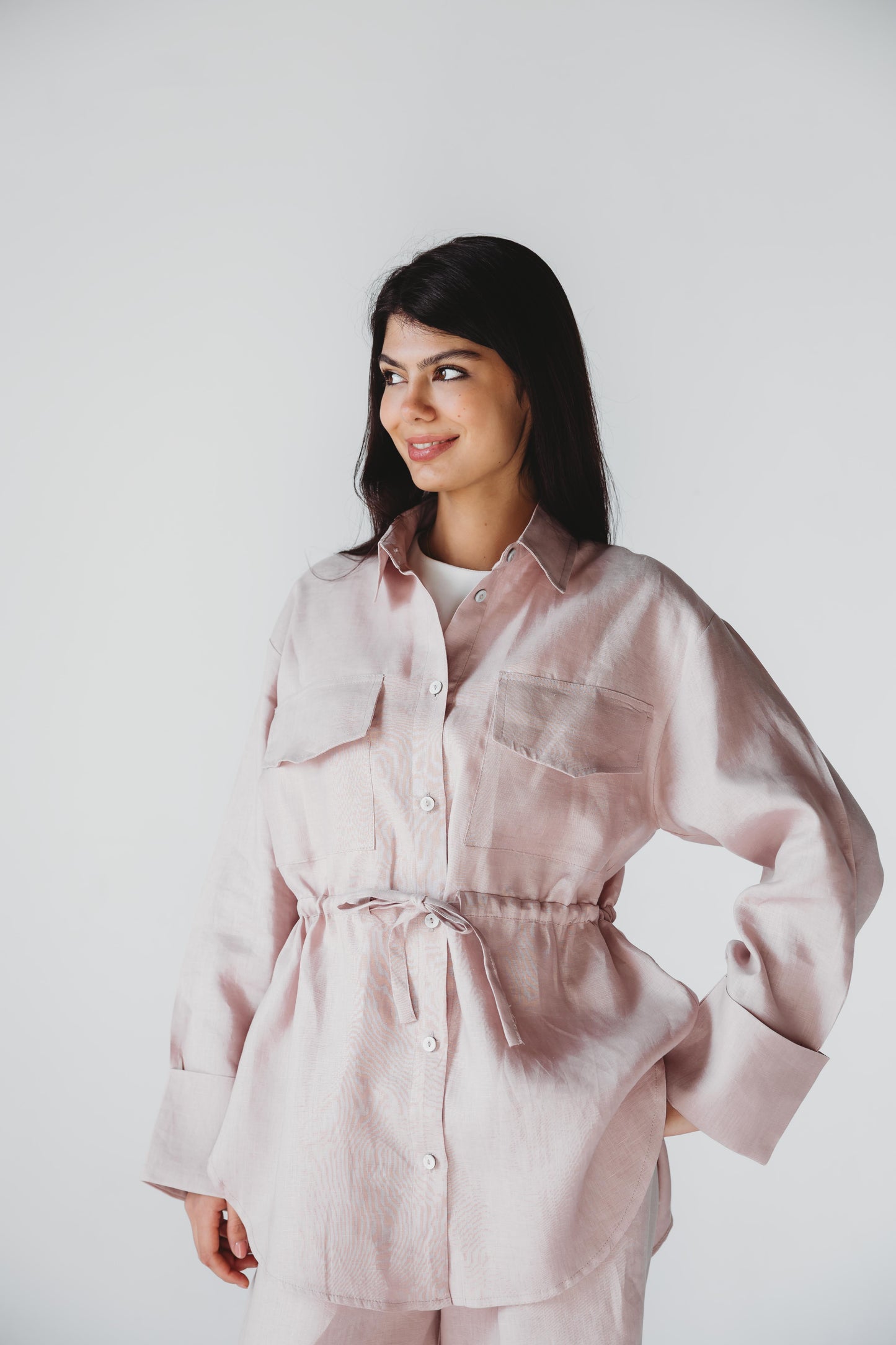ASMC Signature Linen Set - Blush