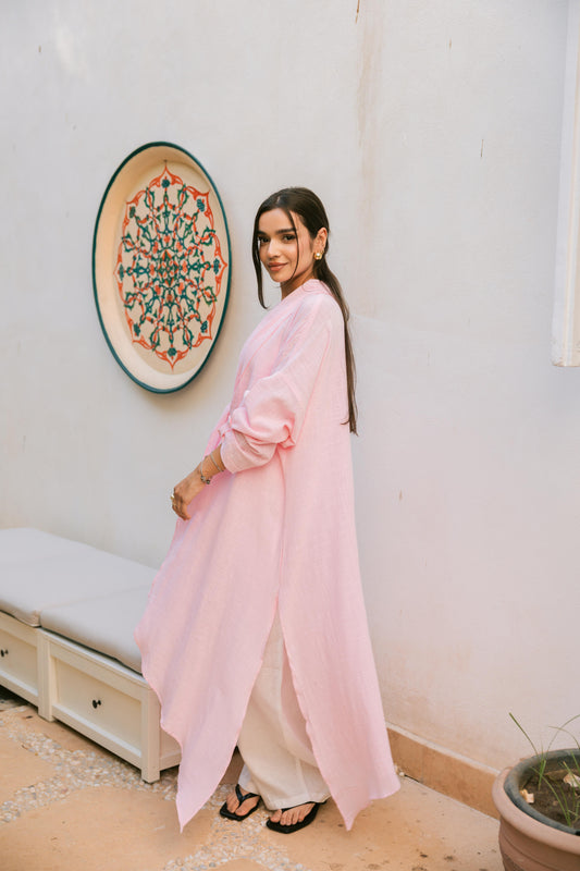 Sunset Flow Cardigan - Pink
