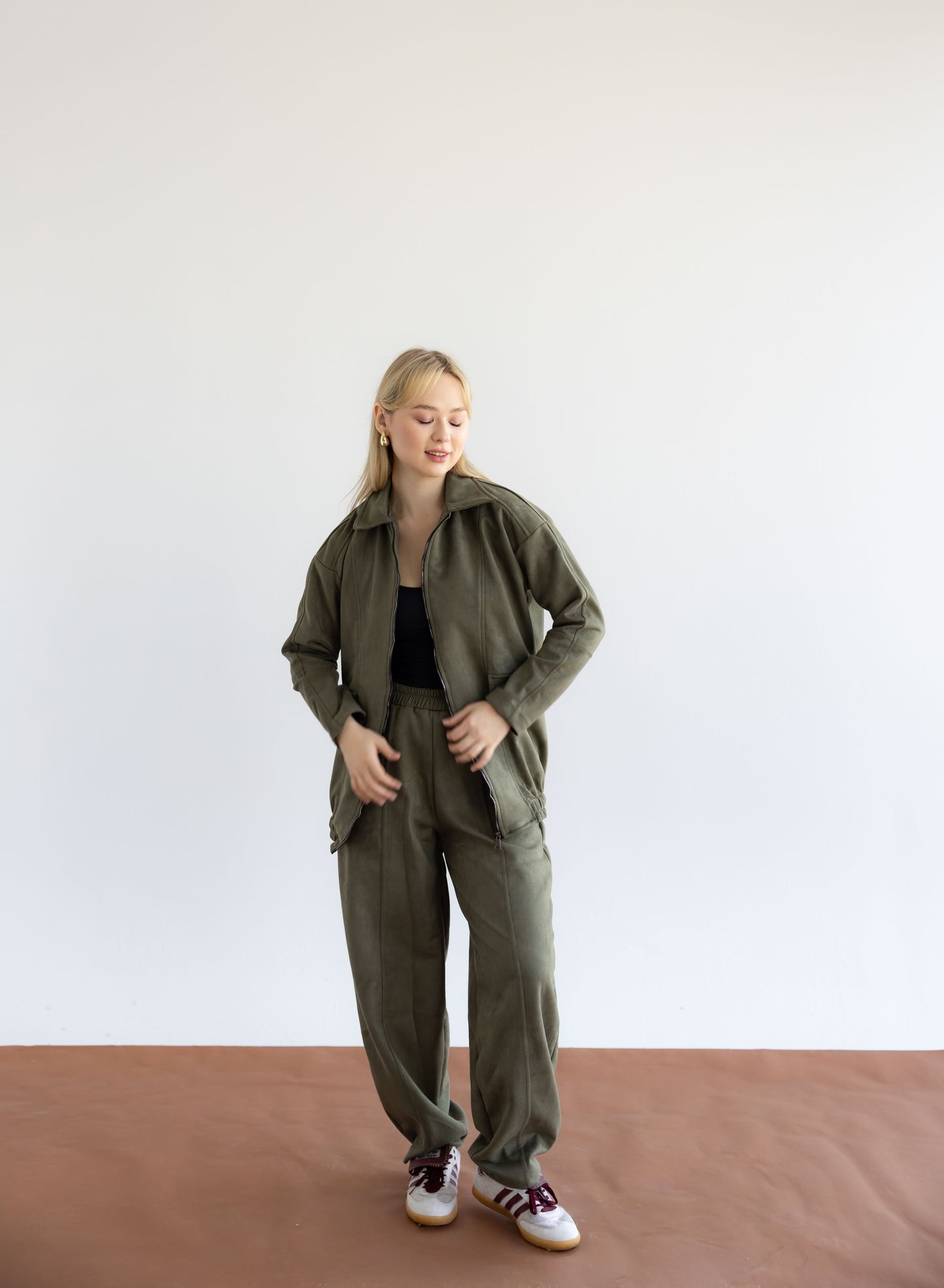 On Track Set In Olive