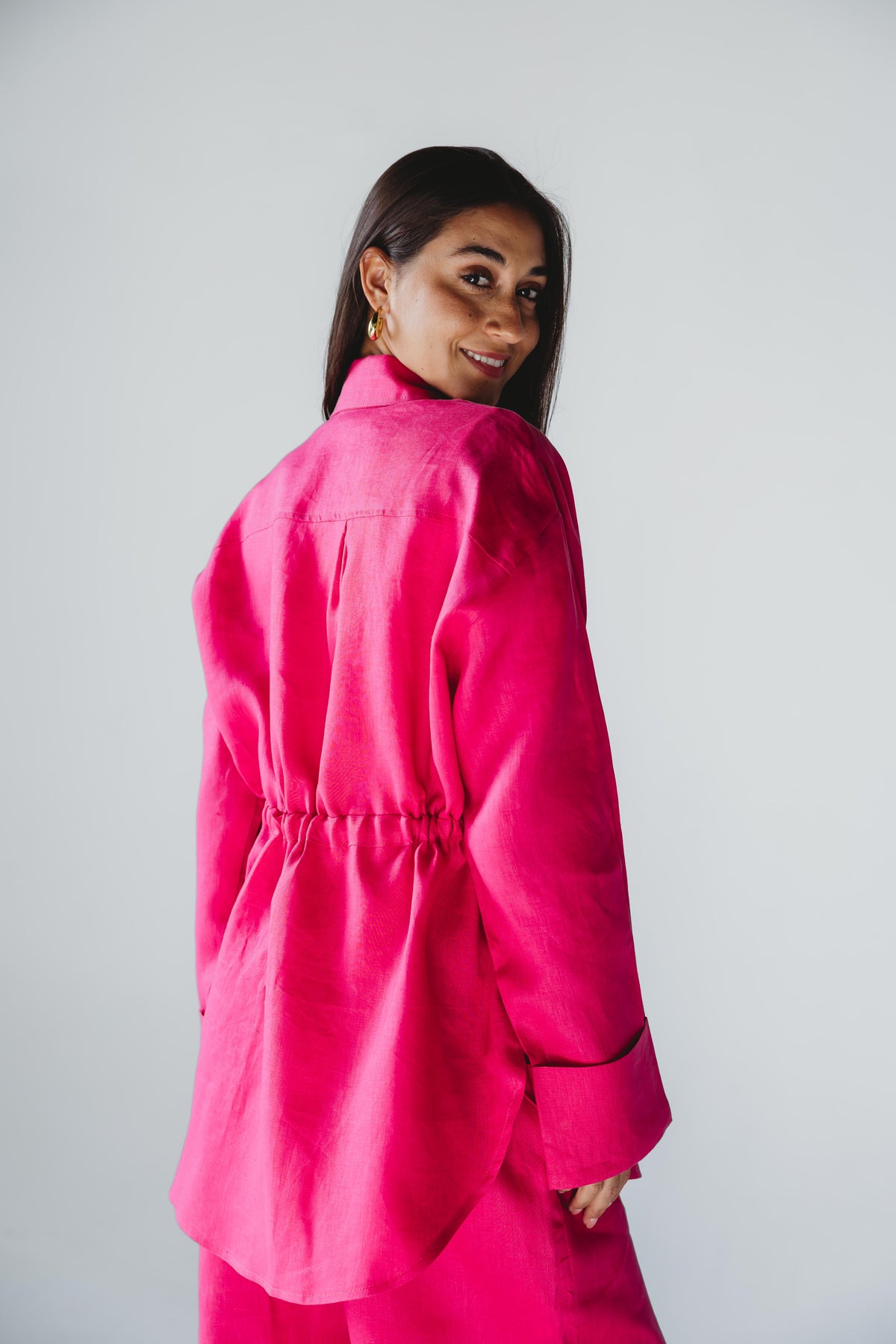 ASMC Signature Linen Set - Hot Pink
