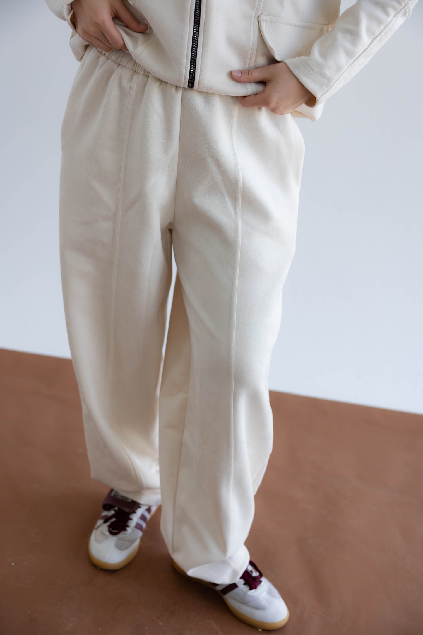 On Track set In off-White