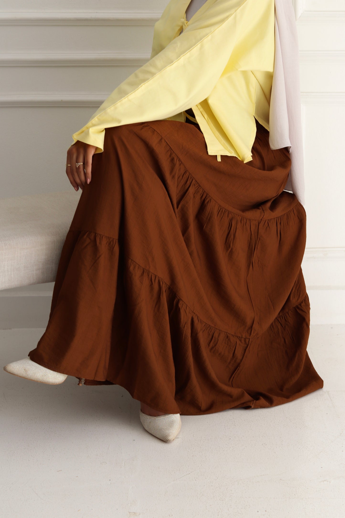 Maria skirt in brown